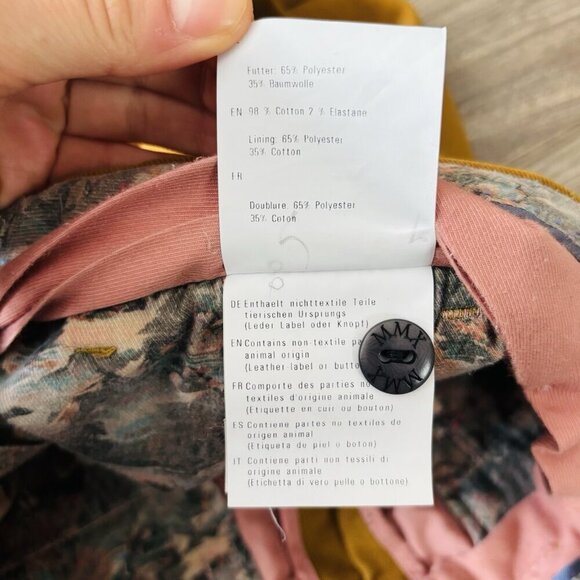 MMX Germany Chino Pants Mens 33/34 Stretch LYNX Brown Tan Comfort Quality - Picture 13 of 16